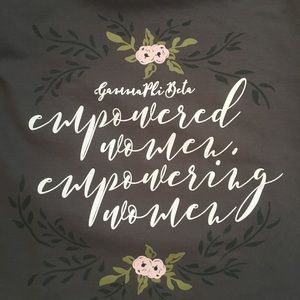 Never worn Gamma Phi Beta sweatshirt